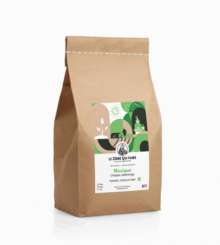 Café de spécialité Mexique Chiapas Jaltenango – Le Zèbre qui Fume